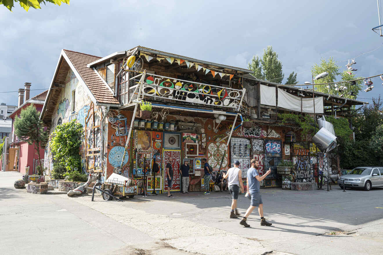 5 Metelkova center in Ljubljana